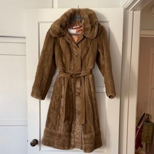 Vintage Faux Fur Jacket, S